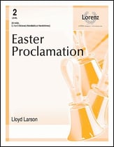 Easter Proclamation Handbell sheet music cover